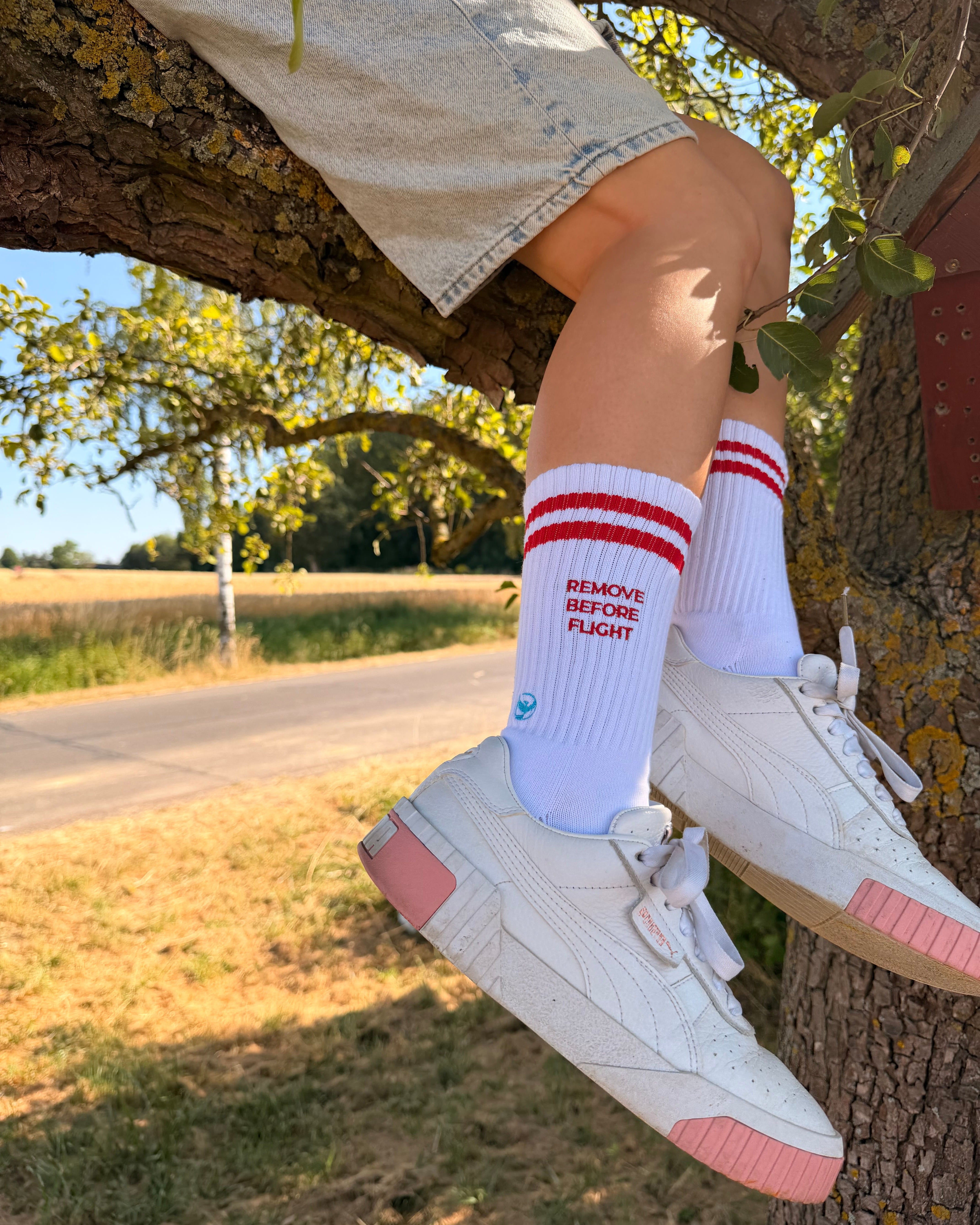 REMOVE BEFORE FLIGHT - Socks